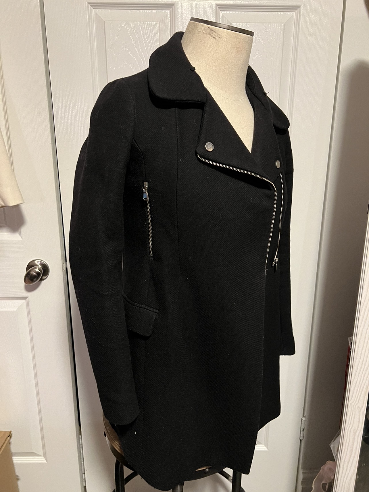 Zara Women’s Spring/Fall Casual Coat (M)(LNC) image indicator(3)