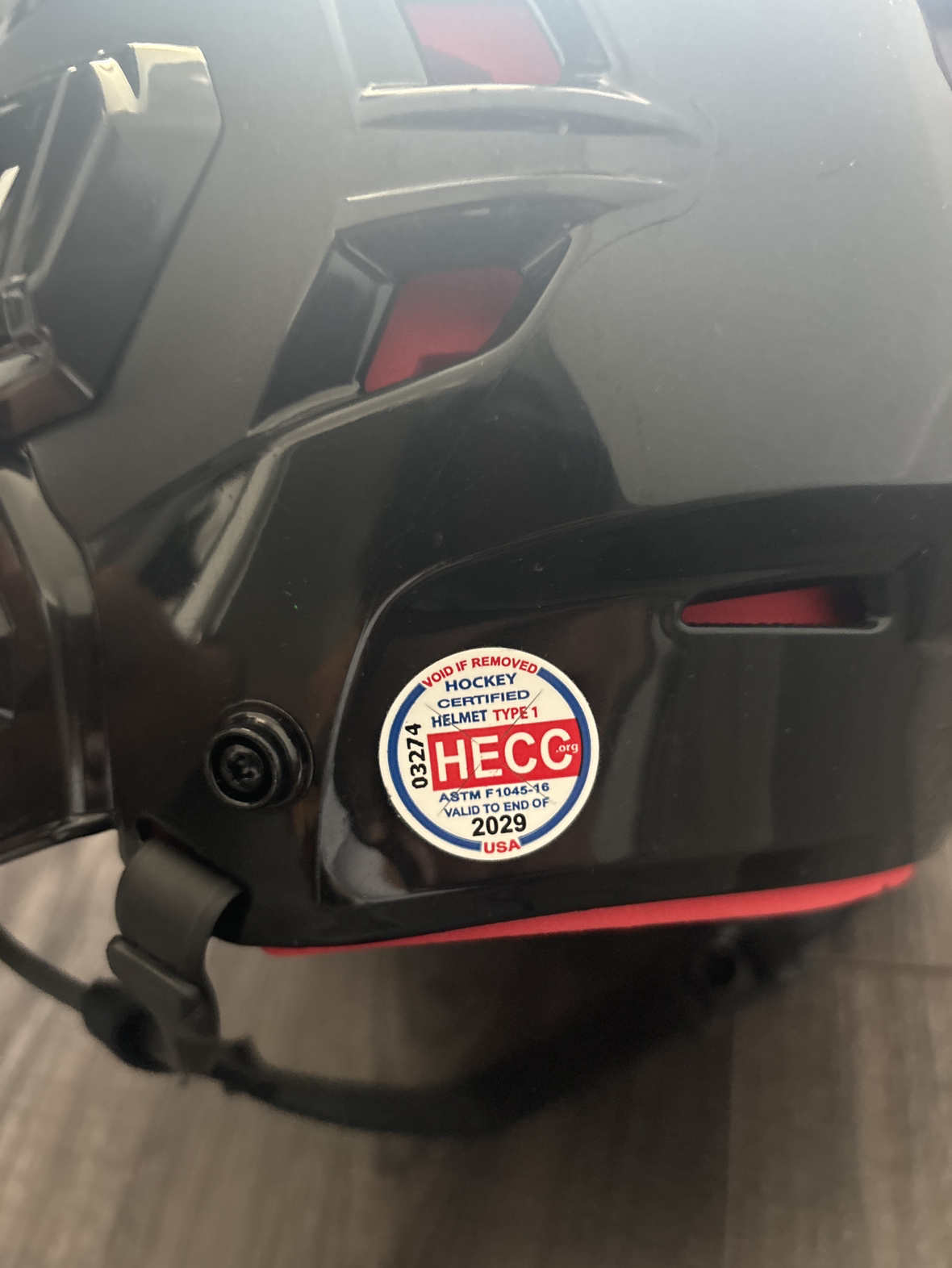Certified Hockey helmet ( Medium size Adult) - photo 3