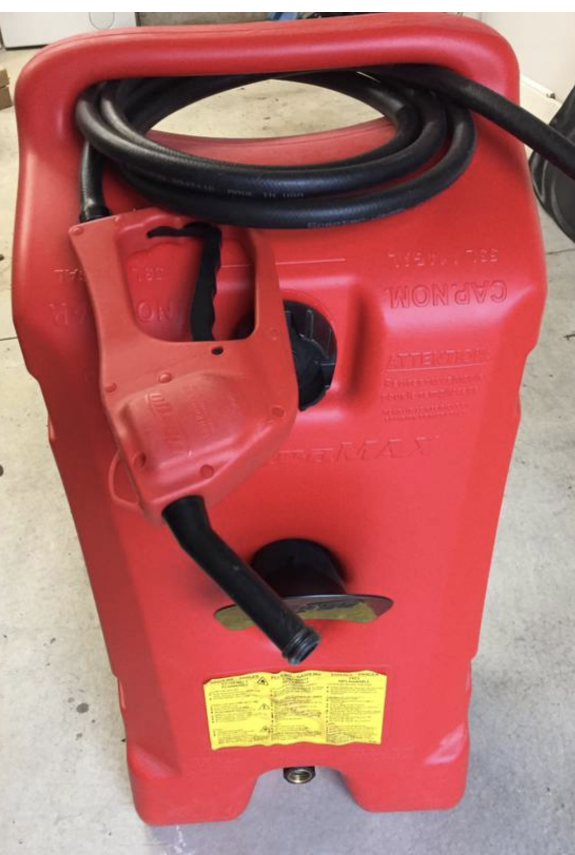 Gas tank 53 L/14 Gal Large gas tank