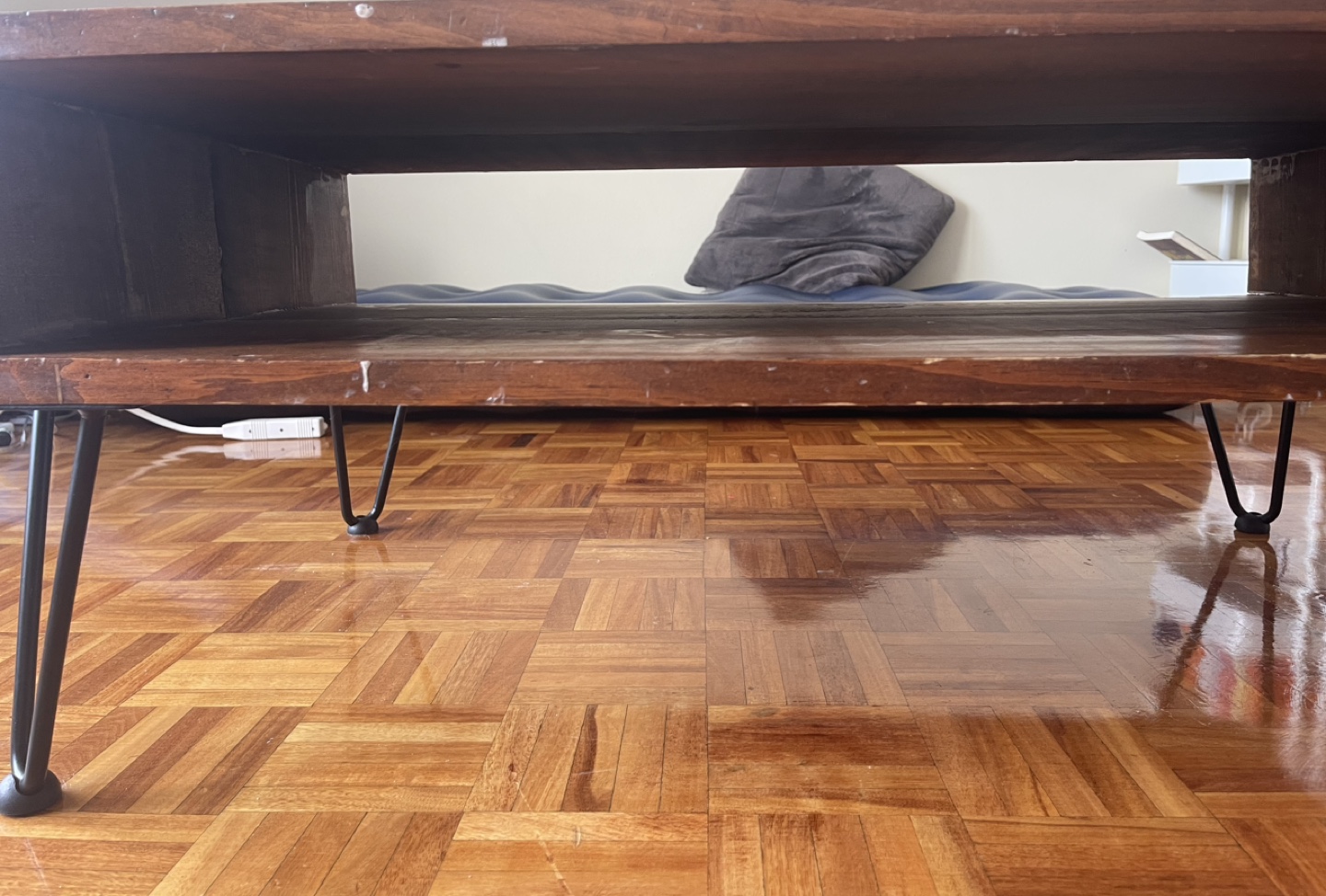 Coffee table (wood) hand made - photo 4