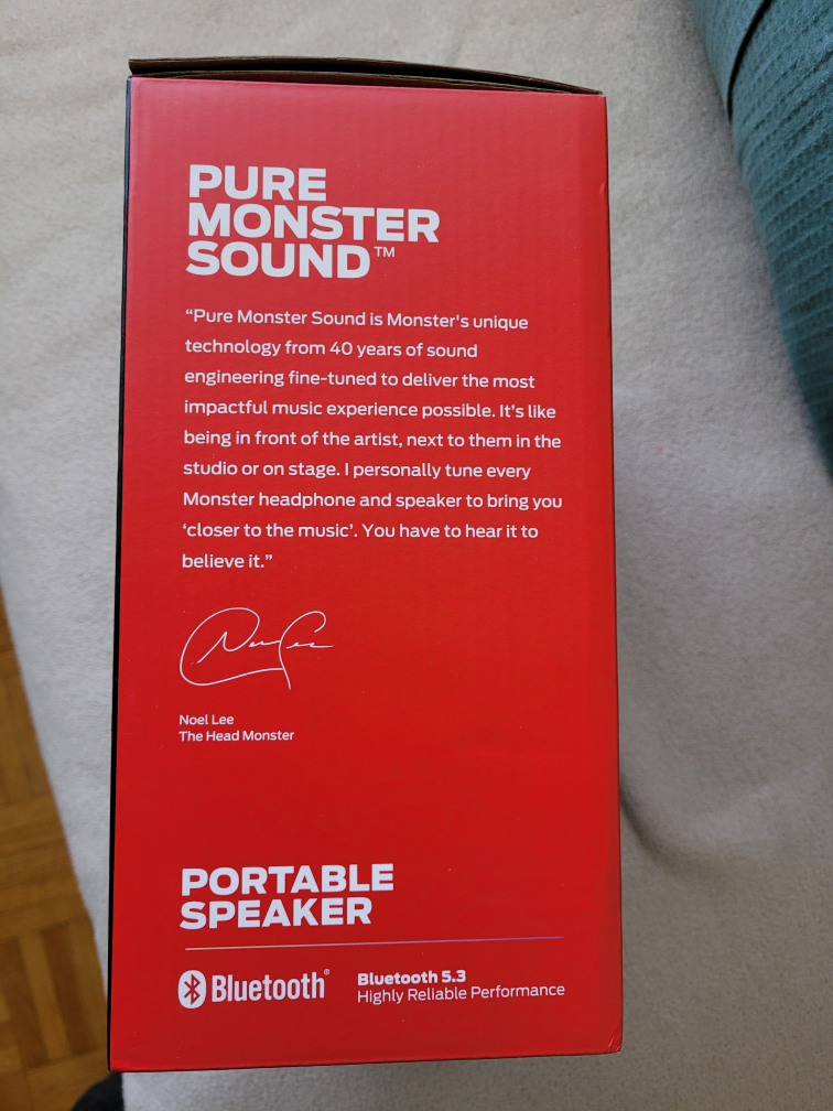 Portable Speaker Monster MFS1 image indicator(3)