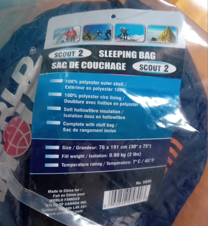 2 brand new sleeping bags