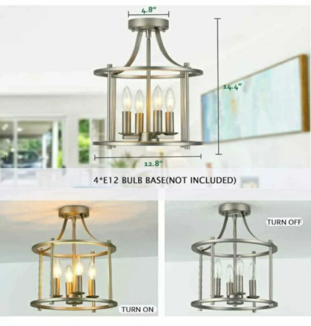NEW Farmhouse Ceiling Light - photo 2