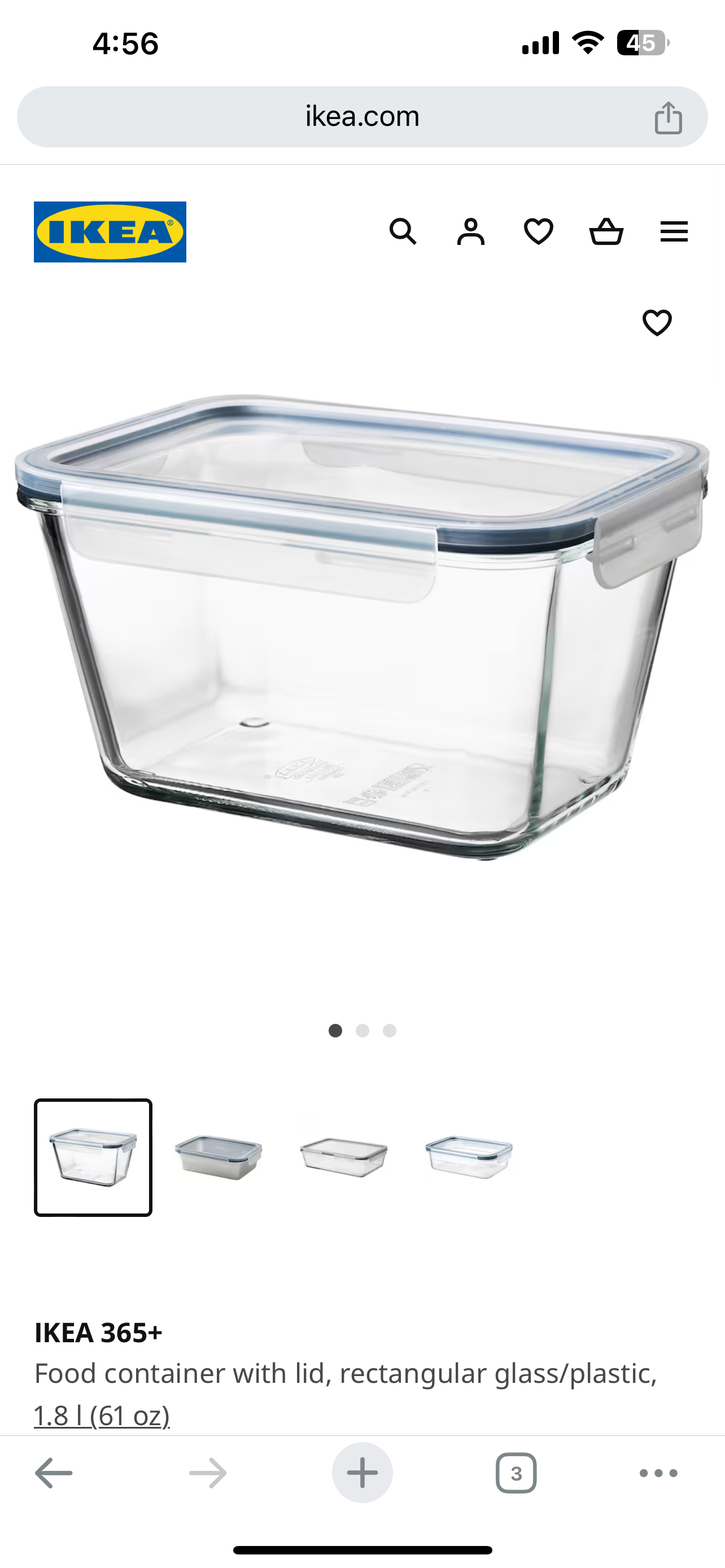 IKEA food container