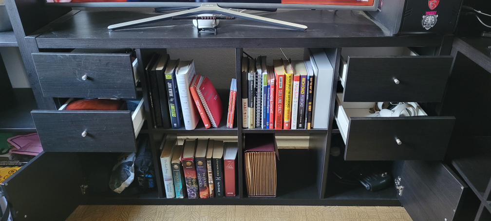 Shelf Unit / Cube Storage (Black) - photo 2