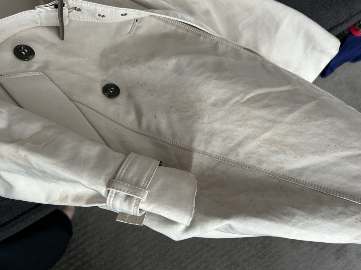Zara Woman Sz Small Trench Coat *Needs TLC* - photo 3