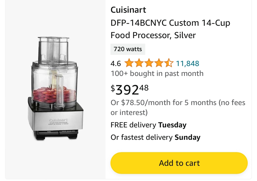 Food processor 14-Cup (3.5 L) completely New - photo 3