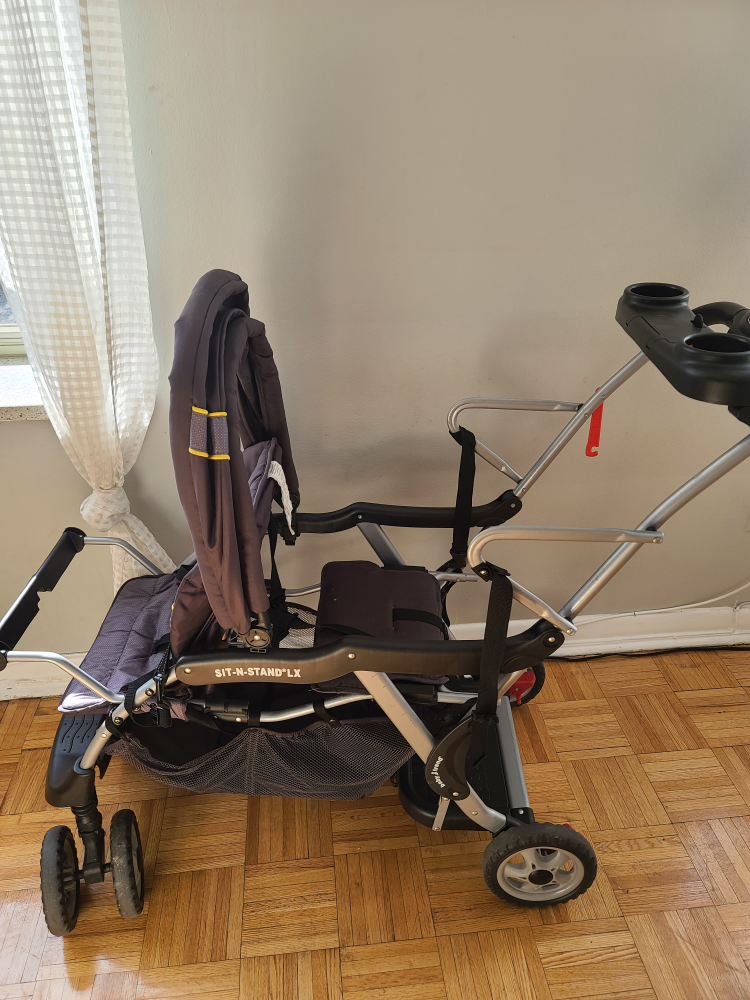 sit and stand double stroller thumbnail