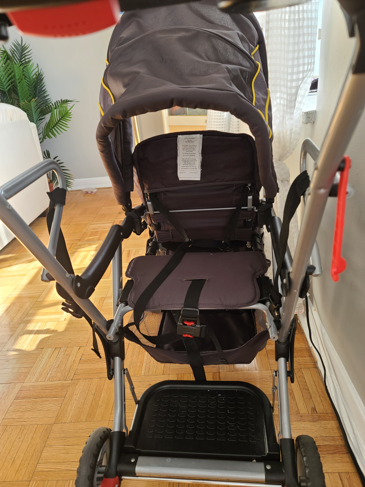 sit and stand double stroller - photo 2