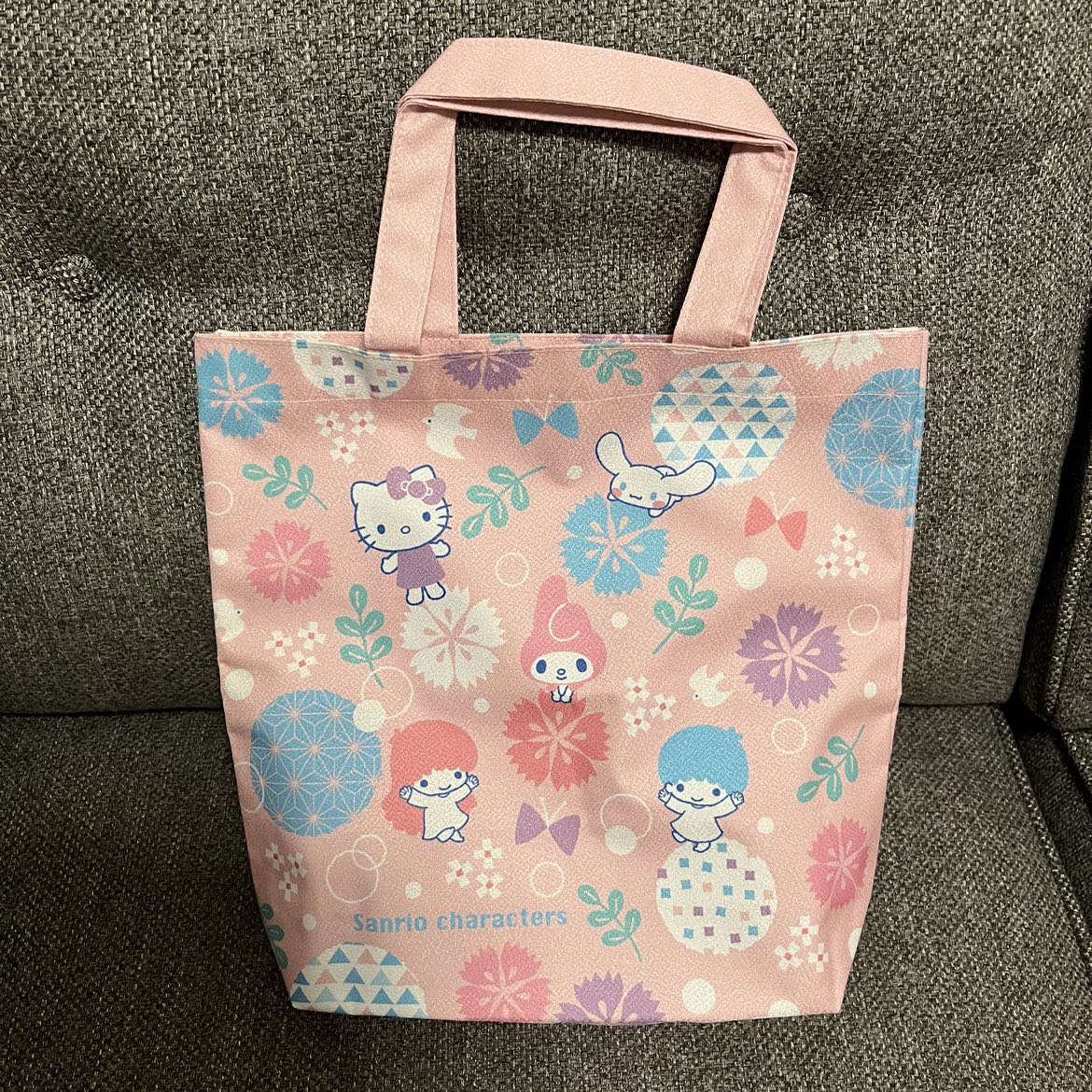 BNIB Japan Sanrio Characters tote bag hello kitty my melody thumbnail