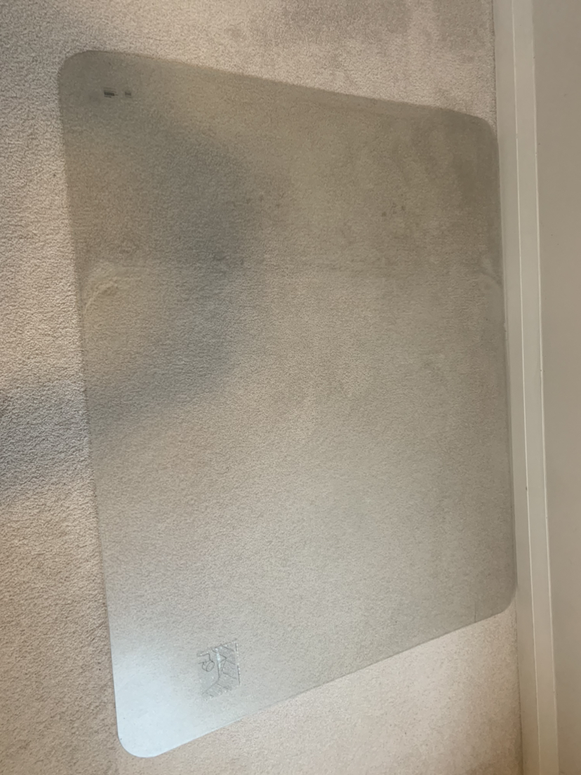 2 pieces carpet protector. Transparent 47x39 inches - photo 2