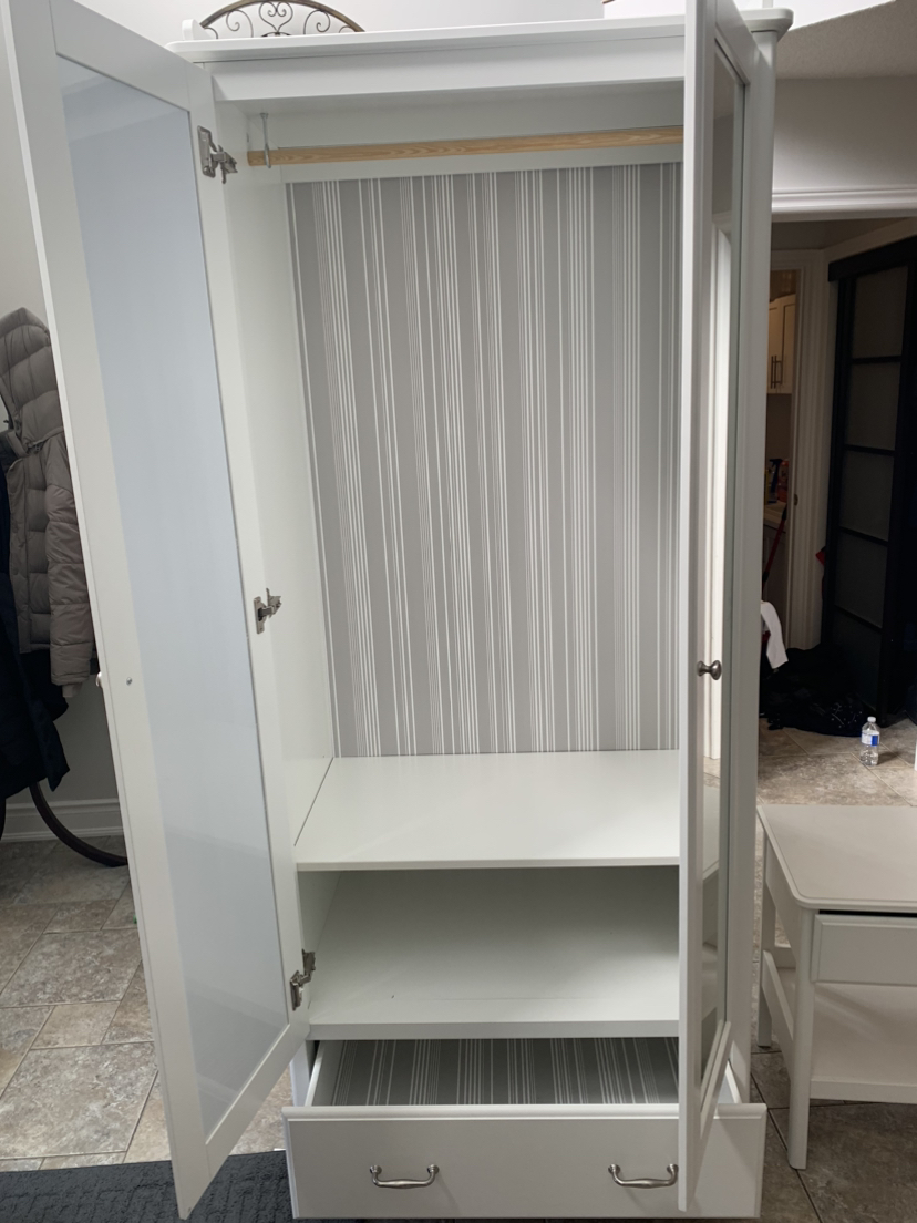 Ikea mirrored wardrobe - photo 2