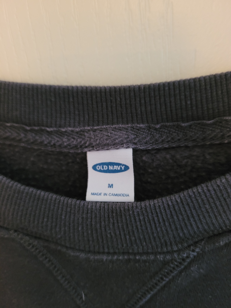 Women's Medium Sweatshirt Old Navy Crewneck - photo 3