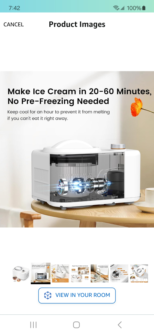 1 Quart Ice cream maker machine - photo 2