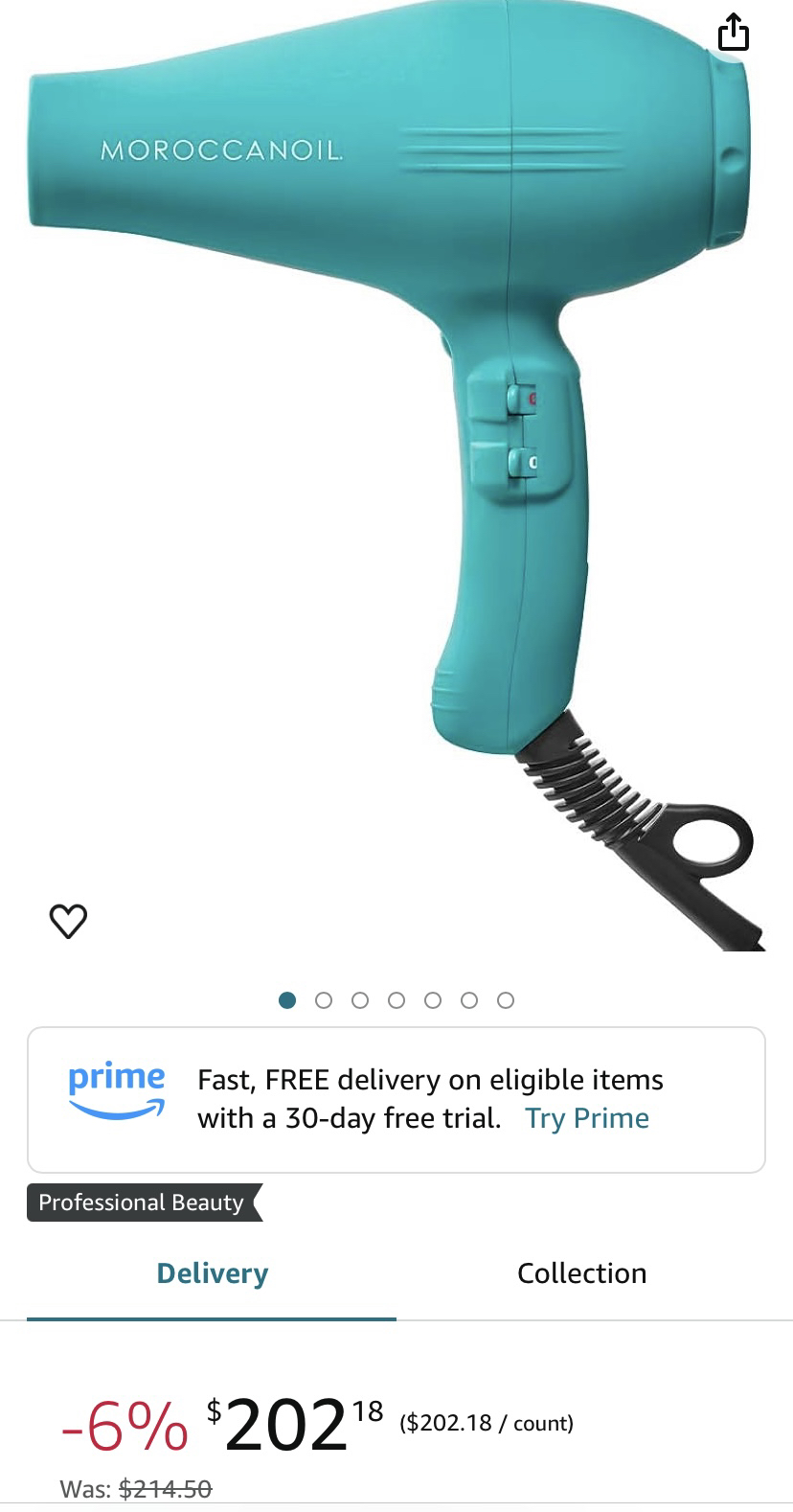 Moroccanoil Hair Dryer image indicator(3)