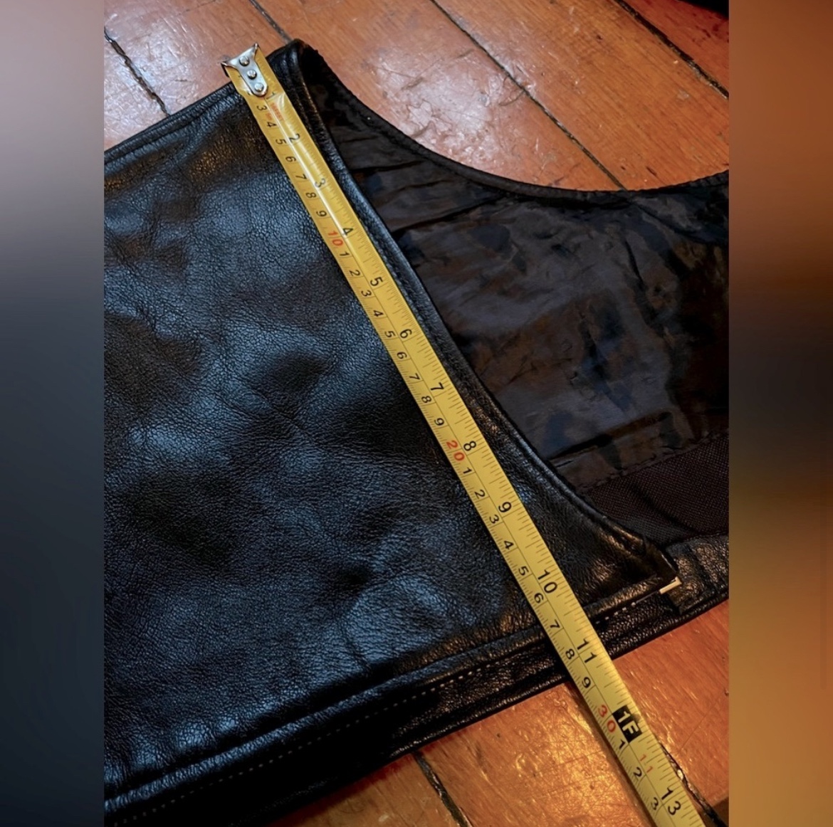 Leather Motorcycle Chaps - Women’s Large image indicator(6)