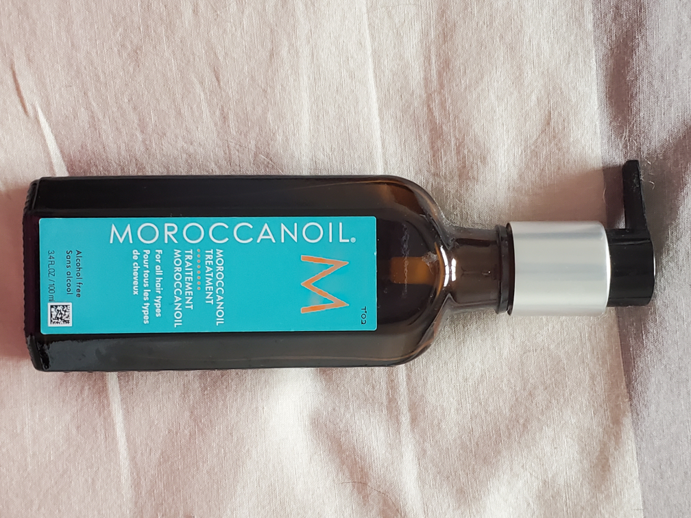 Moroccan oil hair treatment #freecycle