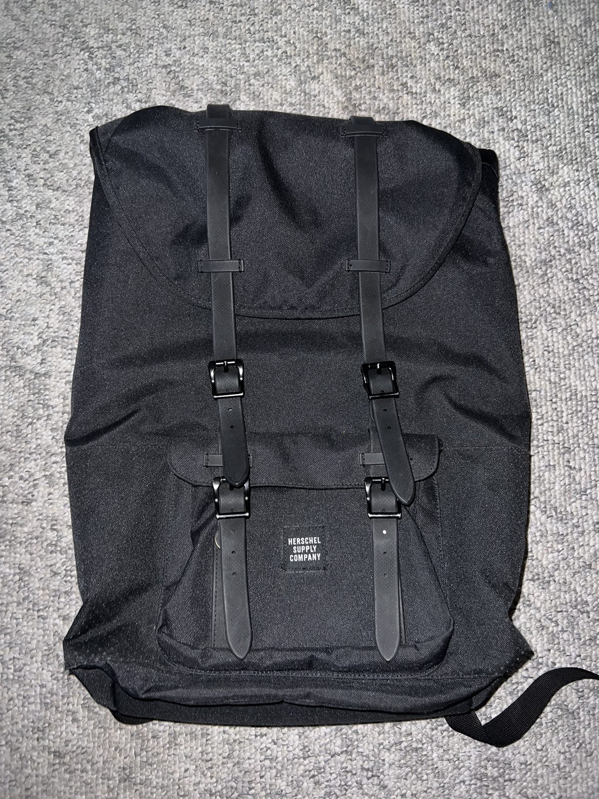 Hershel Little America Black Backpack