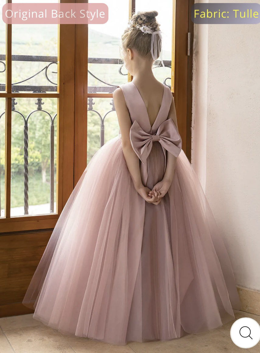NEW Flower Girl Pink Princess Dress (Youth 10) - photo 4