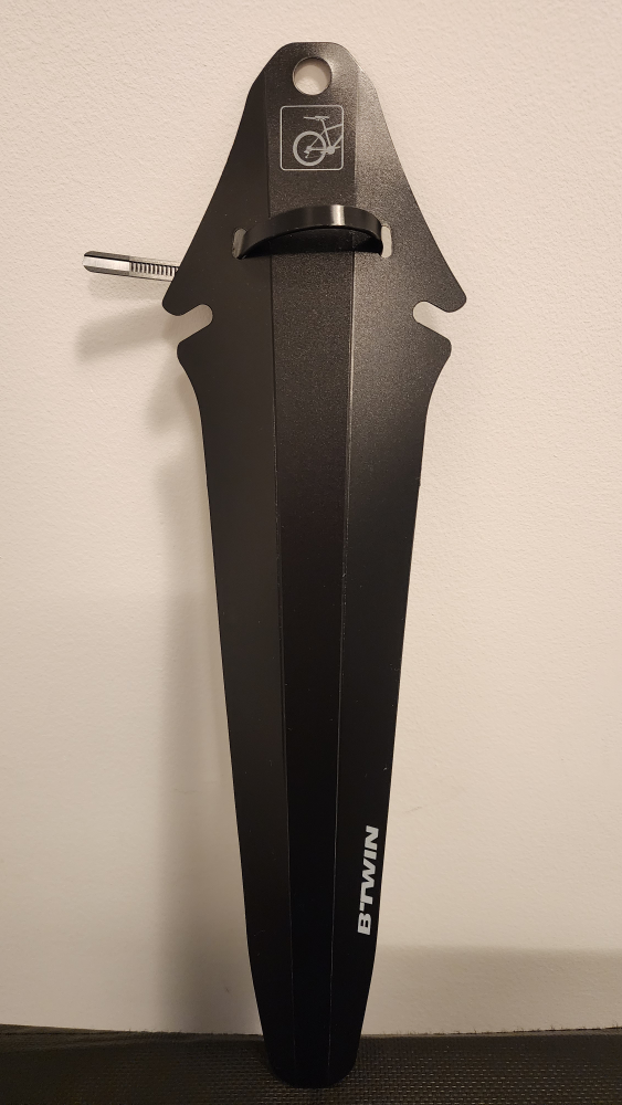 Flash Road Bike Saddle Fender - Black thumbnail