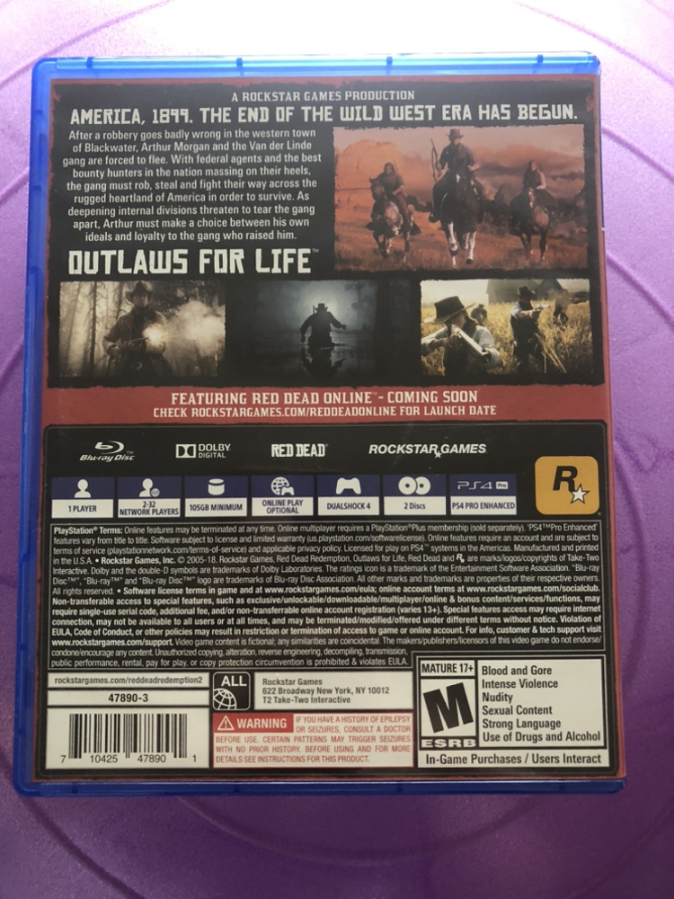 Red Dead Redemption II  for PS4 - photo 2