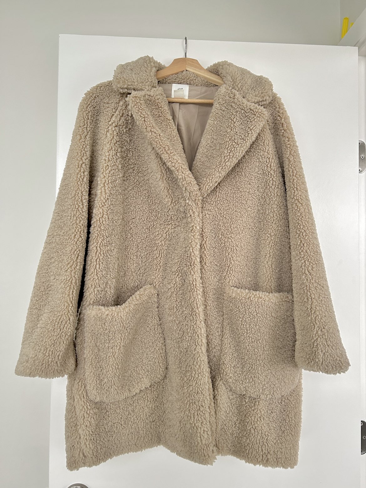 H&M fluffy coat