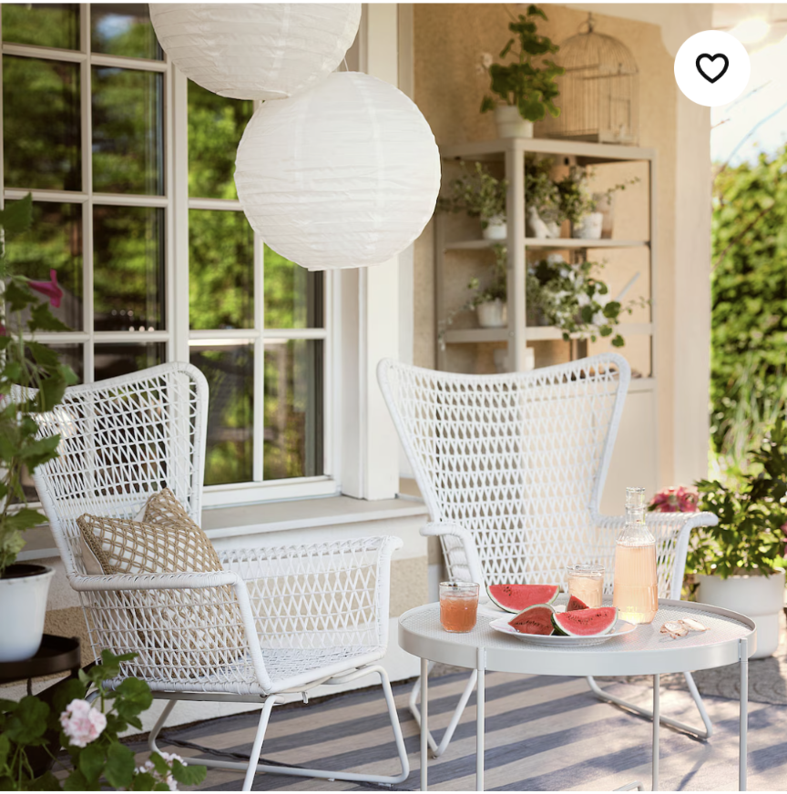 Two Patio Chairs (Ikea Hogsten) - photo 2