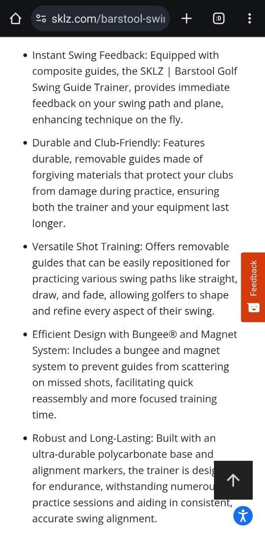 Golf Swing Path Guide Trainer Slice Eliminator - photo 3