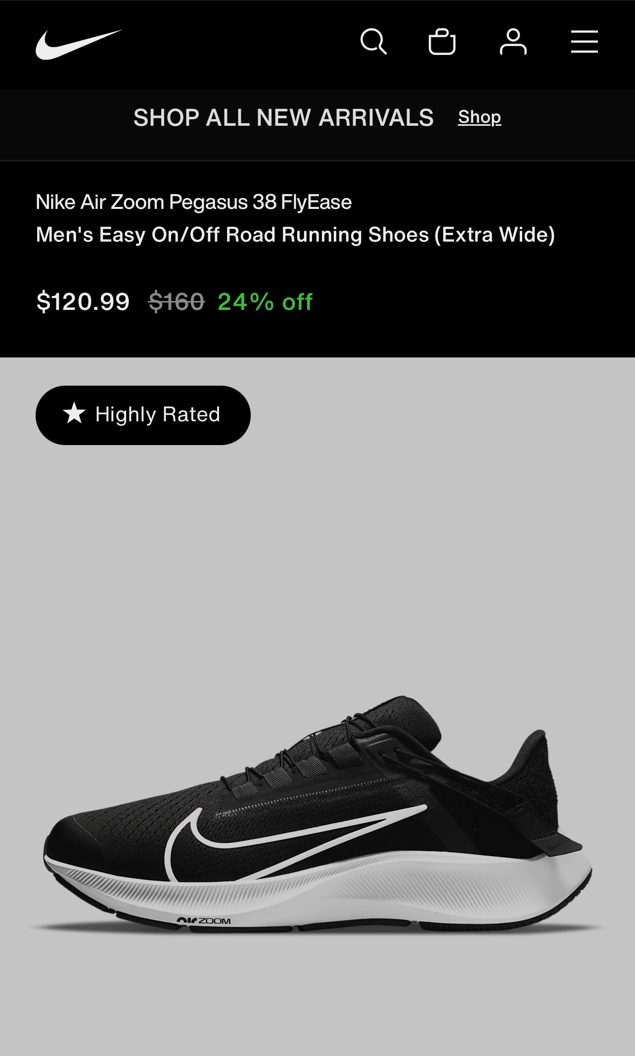 Nike Air Zoom Pegasus 38 (Men’s 11)(LNIB) image indicator(8)