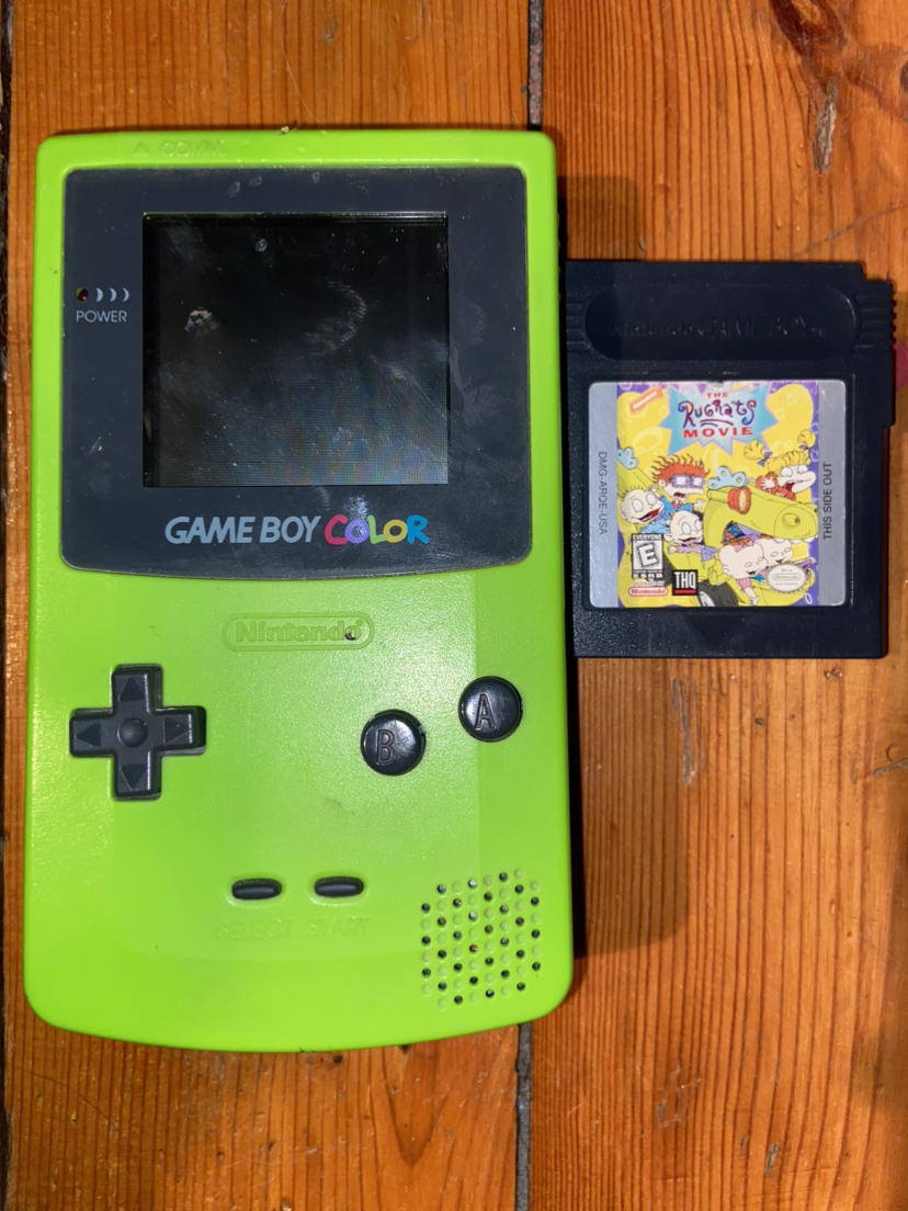 Game boy advanced and rugrats