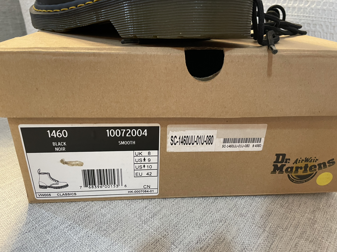 Dr. Martens 1460 SMOOTH LEATHER LACE UP BOOTS image indicator(6)