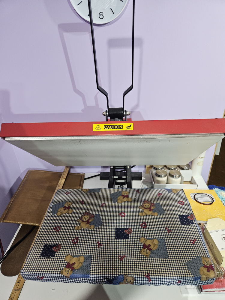 Large heat press