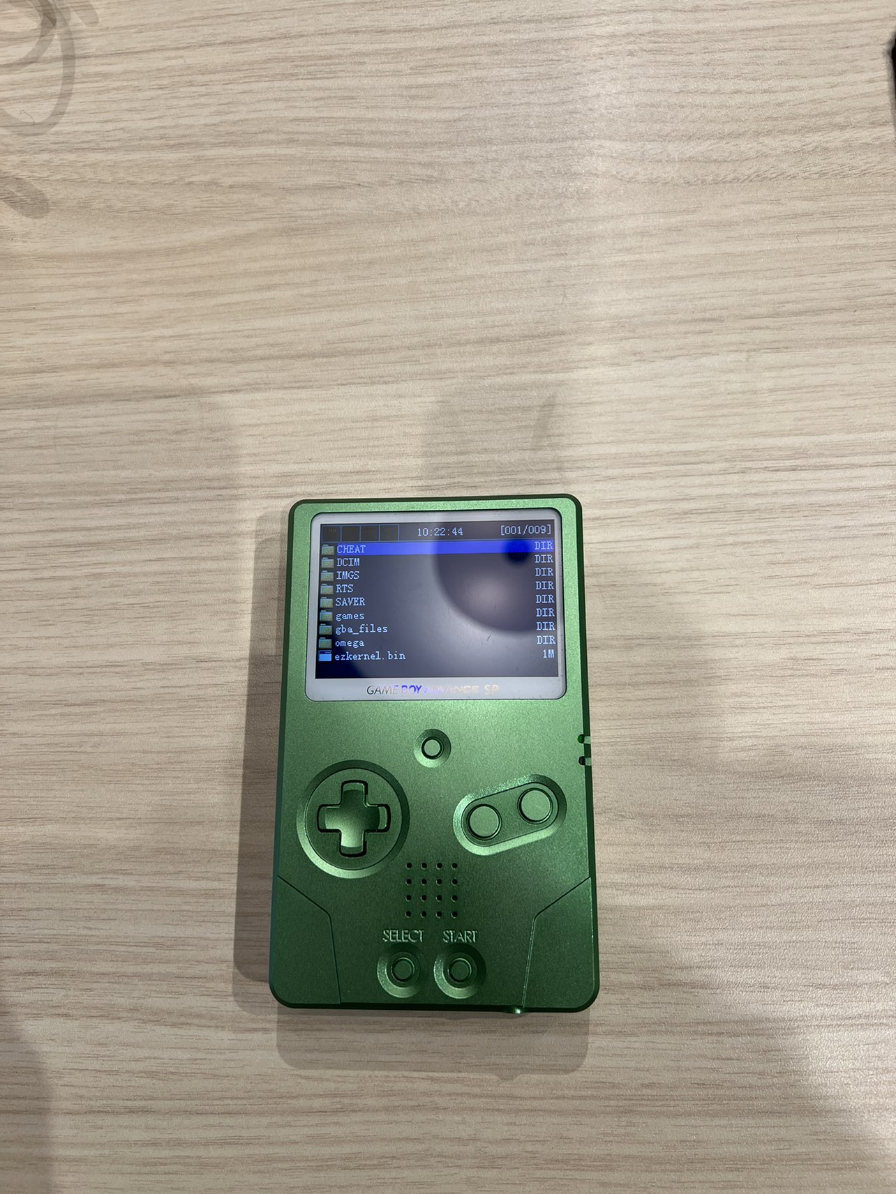 custom Gameboy Advance SP - Modded image indicator(2)