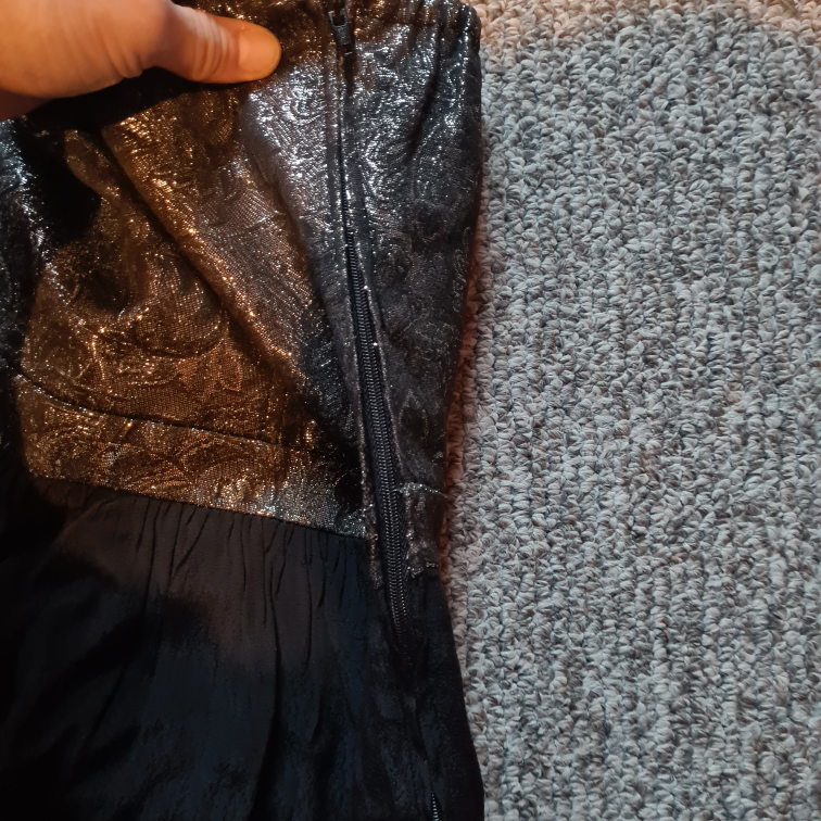 NAFNAF Black strapless dress image indicator(5)