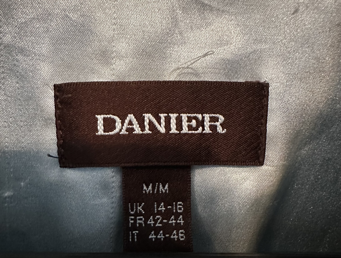 Danier Blue Leather Jacket - photo 3