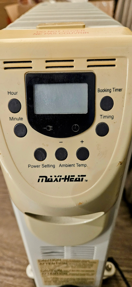 Oil Filled portable heater image indicator(2)