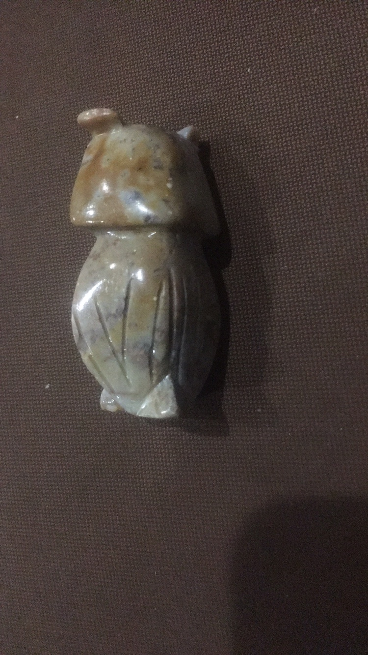 Miniature Owl  Hand carved image indicator(8)