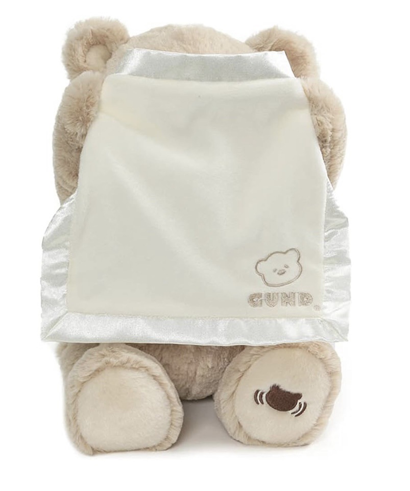 GUND Peek-A-Boo Teddy Bear Plush, Animated Stuffed Animal 11.5” - photo 2
