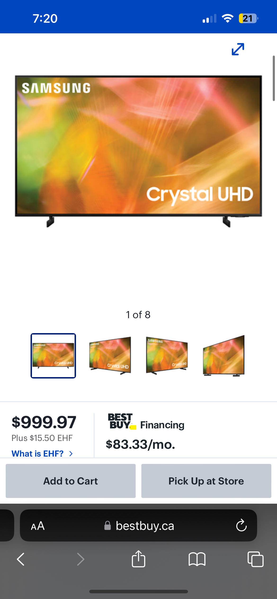 Samsung 65” smart tv - photo 5