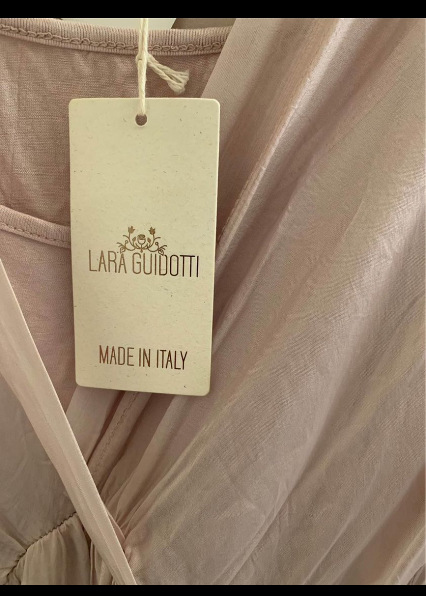 Lara Guidotti Silk Dress-Made in Italy image indicator(2)
