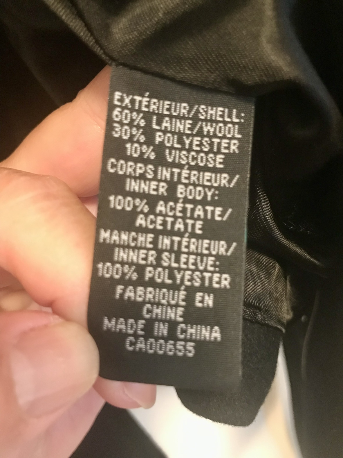 RW & Co. women’s wool jacket L/G image indicator(4)