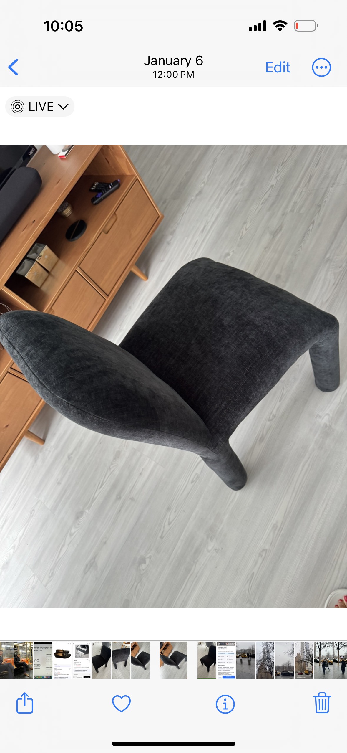 Accent chair - Desk chair black chenille chair brand new - photo 5