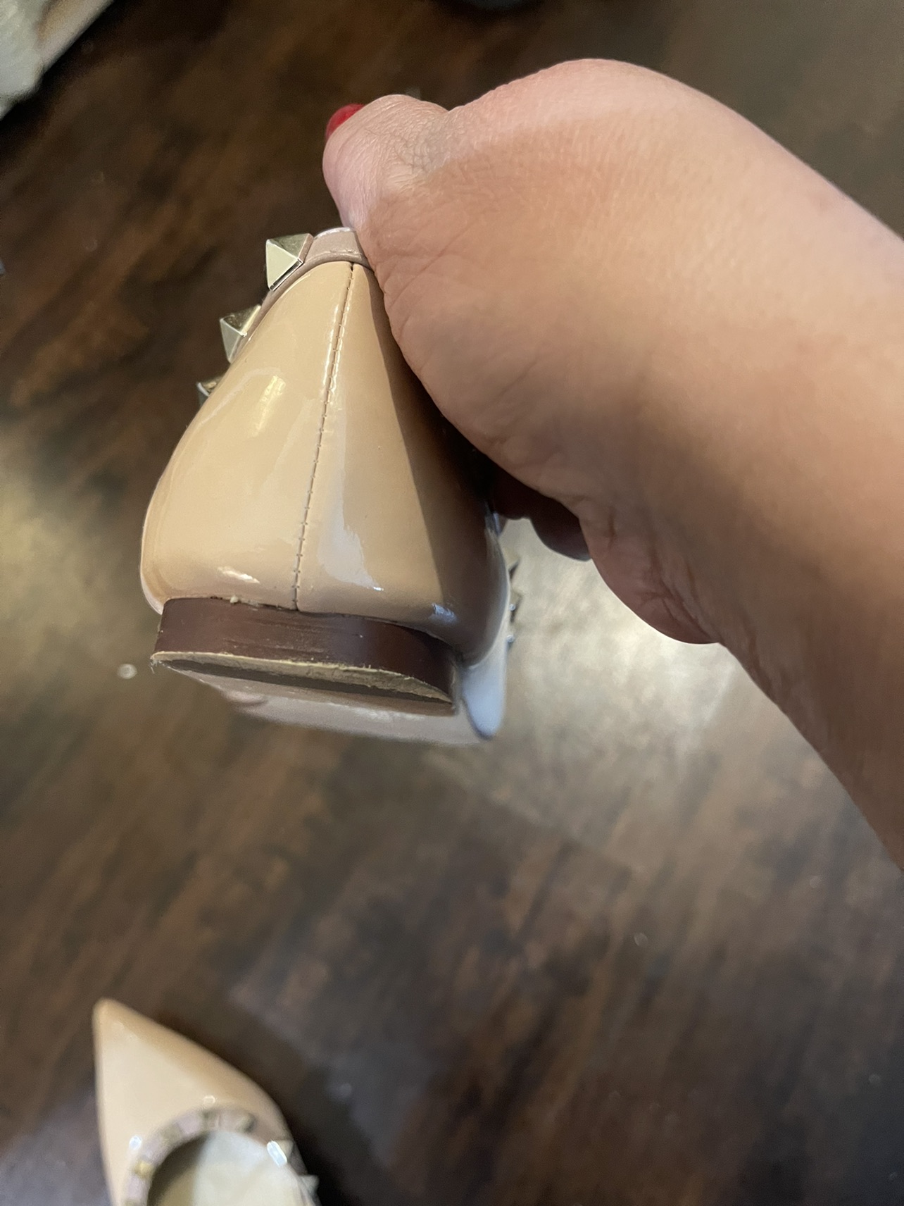 Valentino flat size 37 nude image indicator(4)