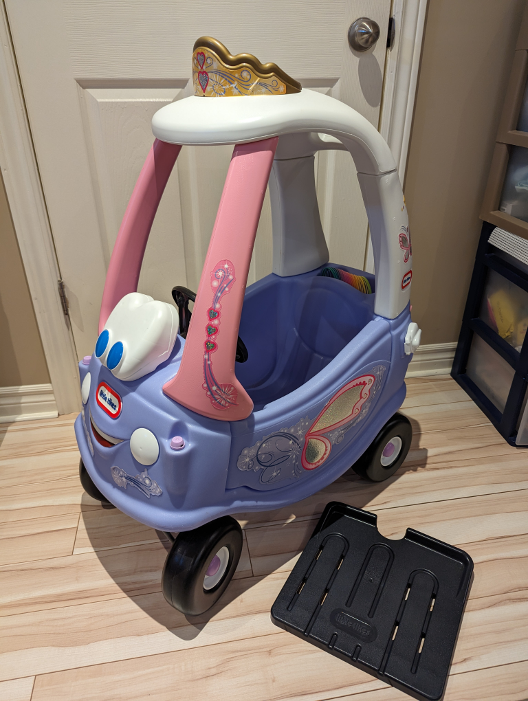 Little tikes purple car