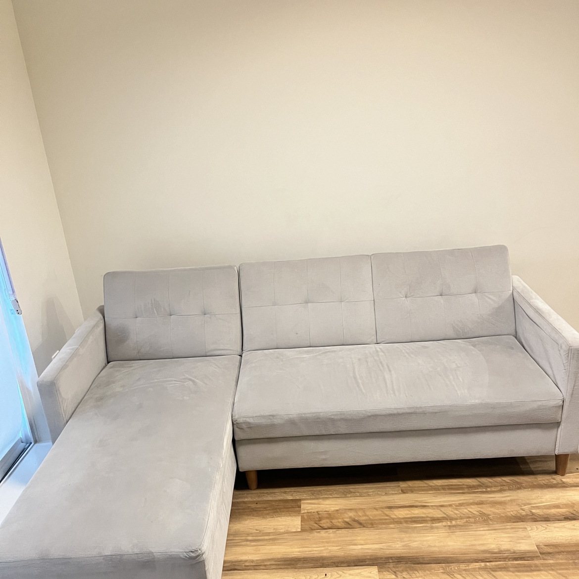 Neatly Used Sectional Sofa-Bed - photo 2