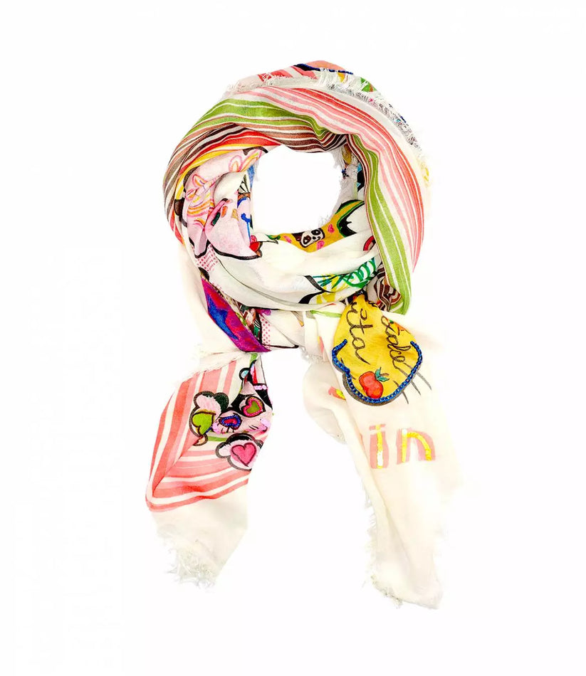 "La Dolce Vita" Pop Art Scarf image indicator(3)