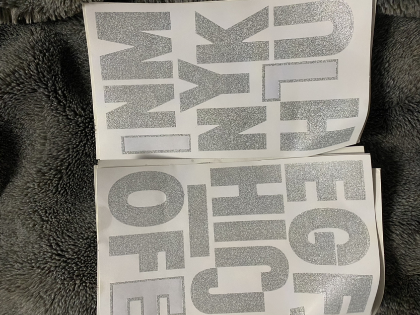 Free - Large Letter Stickers #freecycle image indicator(2)