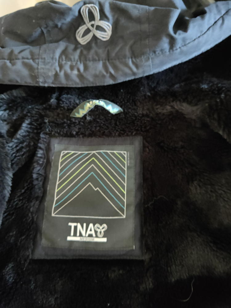 TnA's "Aspen" winter jacket, black, size medium image indicator(4)