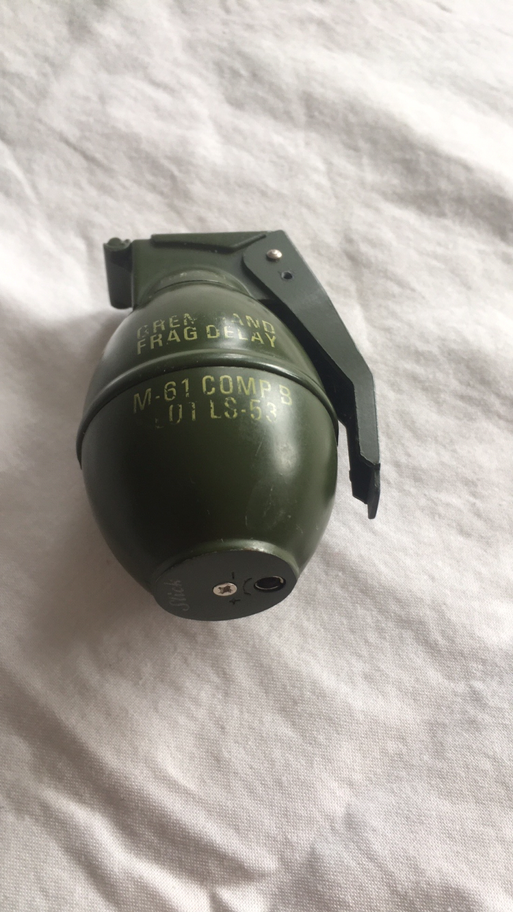 Deluxe Frag Grenade Deluxe Refillable Butane Torch Lighter image indicator(5)