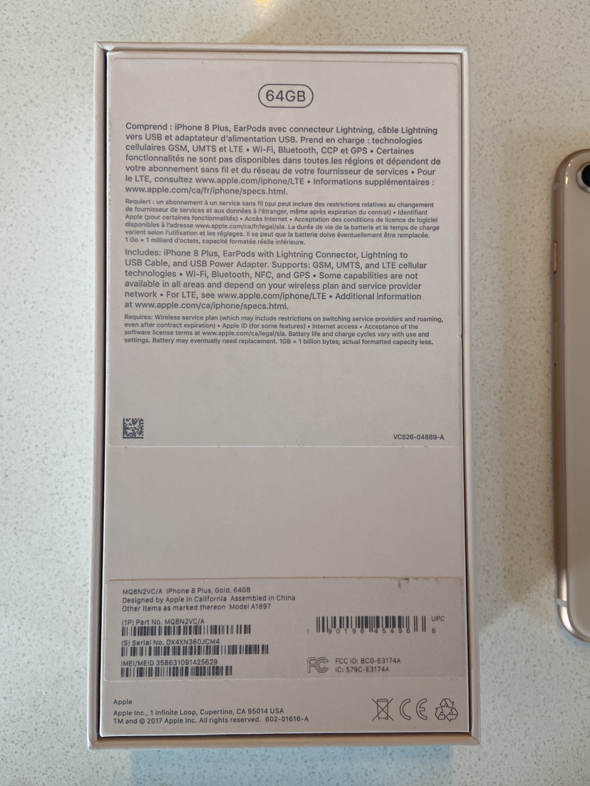 iPhone 8 Plus 64 gig - photo 4
